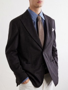 De Petrillo - Faro Wool and Cashmere-Blend Blazer - Blue