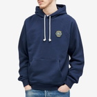 Lacoste Men's Paris Logo Hoodie in Navy Blue
