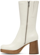 rag & bone White Matrix Boots