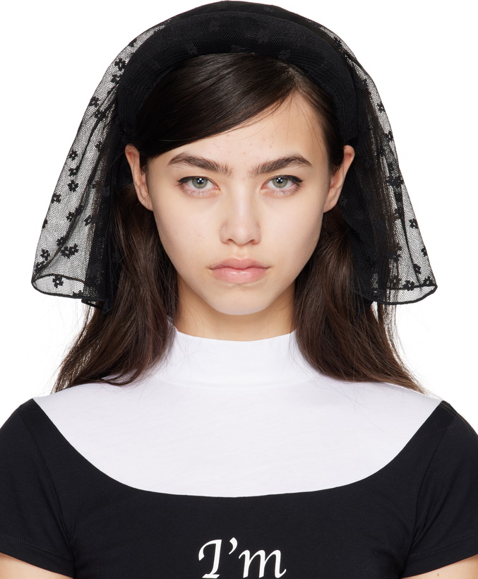 Photo: I'm Sorry by Petra Collins SSENSE Exclusive Black JennyFax Edition Sister Headband