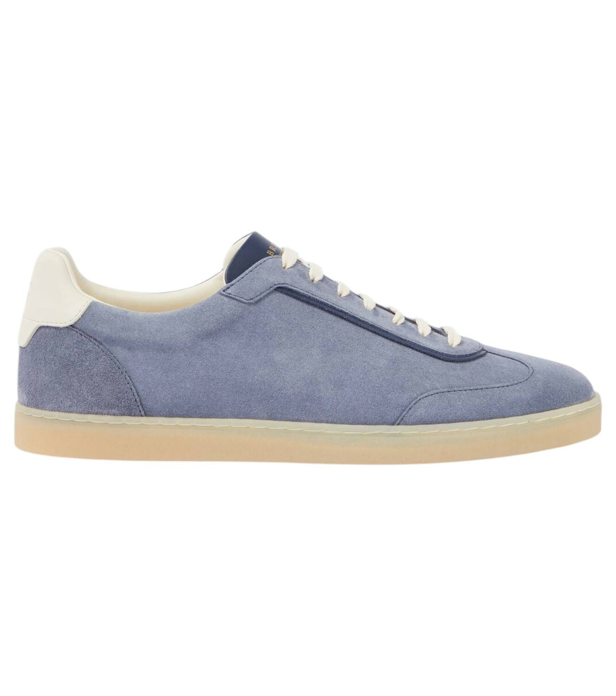 Brunello Cucinelli MA029P1673C101 関税送料込 Brunello Cucinelli - Leather-Trimmed Suede Slip-On Sneakers