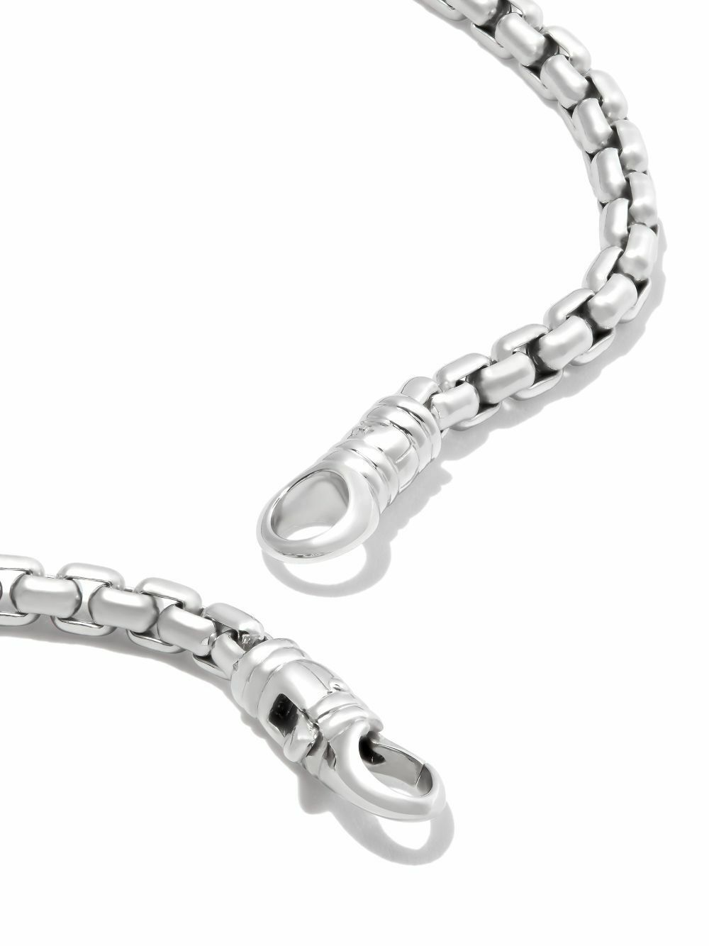 Tom Wood Sterling Silver Venetian Single M Bracelet