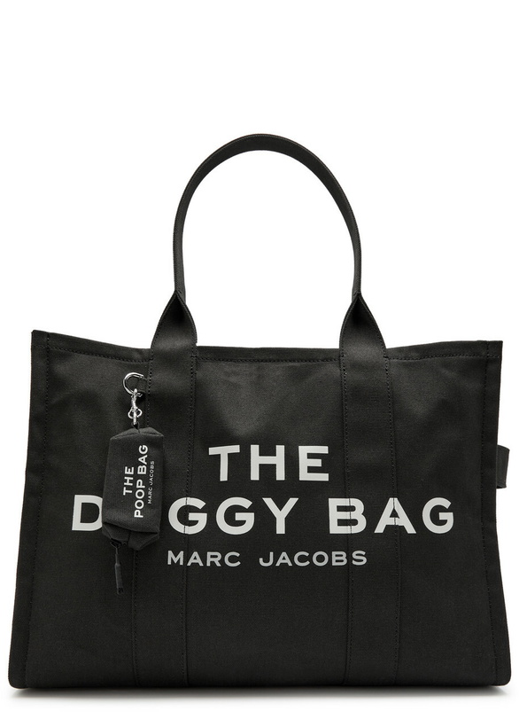 Photo: Marc Jacobs The Doggy Canvas Tote - Black - One Size