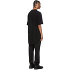 Julius Black Draped T-Shirt