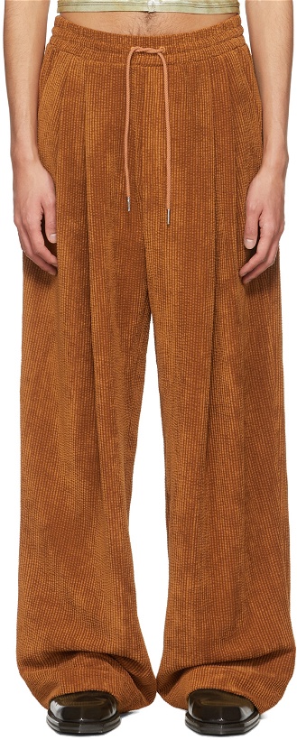 Photo: Eckhaus Latta Orange Pebble Trousers