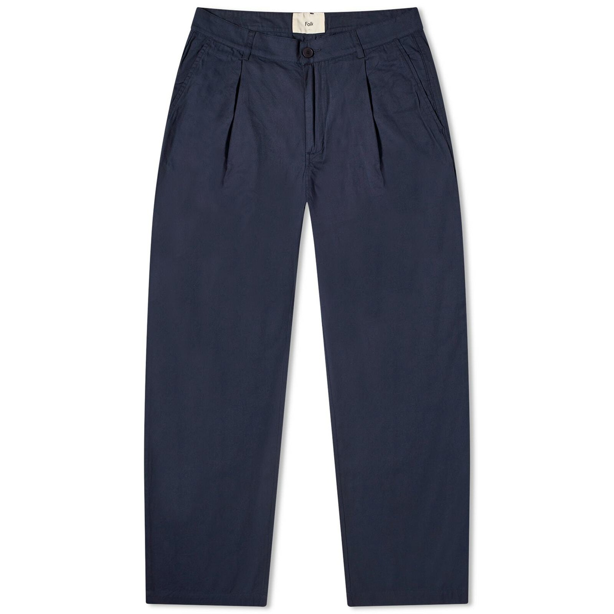 FOLKS THE LABEL / Cotton Wide Long Pant｜パンツ