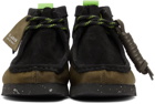 Clarks Originals Green & Black WallabeeBt 2.0 Boots