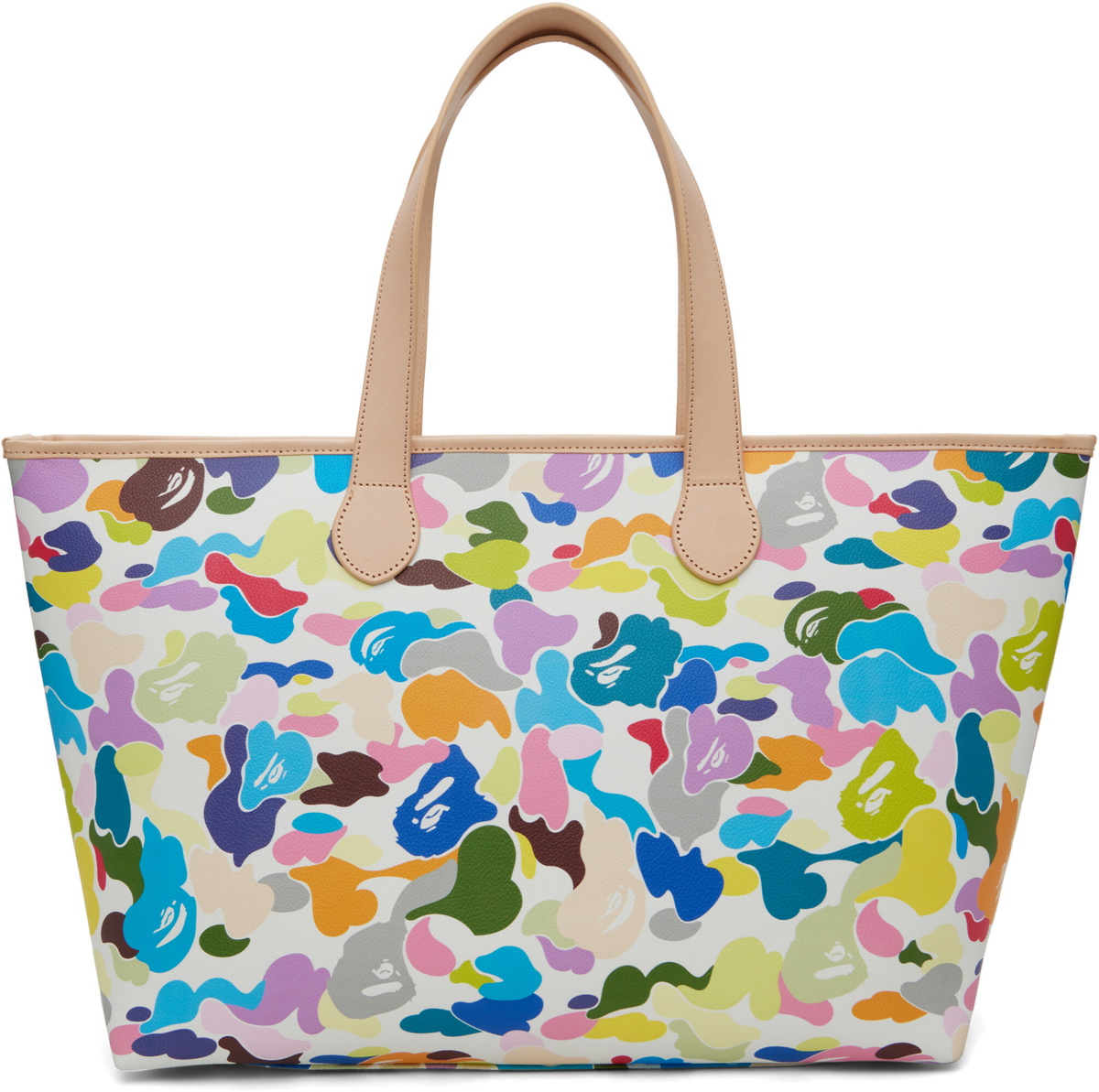 BAPE Multicolor Camo M Tote