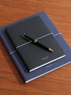 Serapian - Medium Textured-Leather Notebook