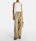 Tod's Suede thong sandals