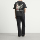 Rhude Men's Fumar 91 T-Shirt in Vintage Black/White/Red