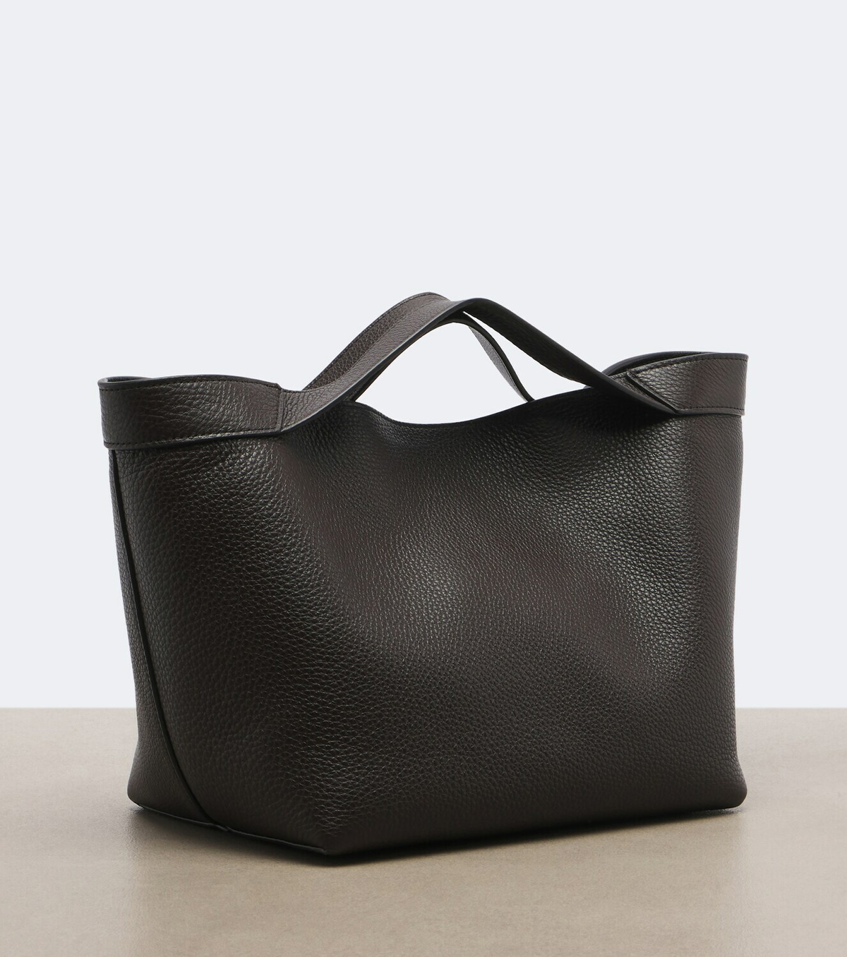 The Row Kit Small leather top-handle bag