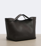 The Row Kit Small leather top-handle bag