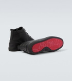 Christian Louboutin Retero leather high-top sneakers