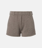 Lisa Yang Annora cashmere shorts