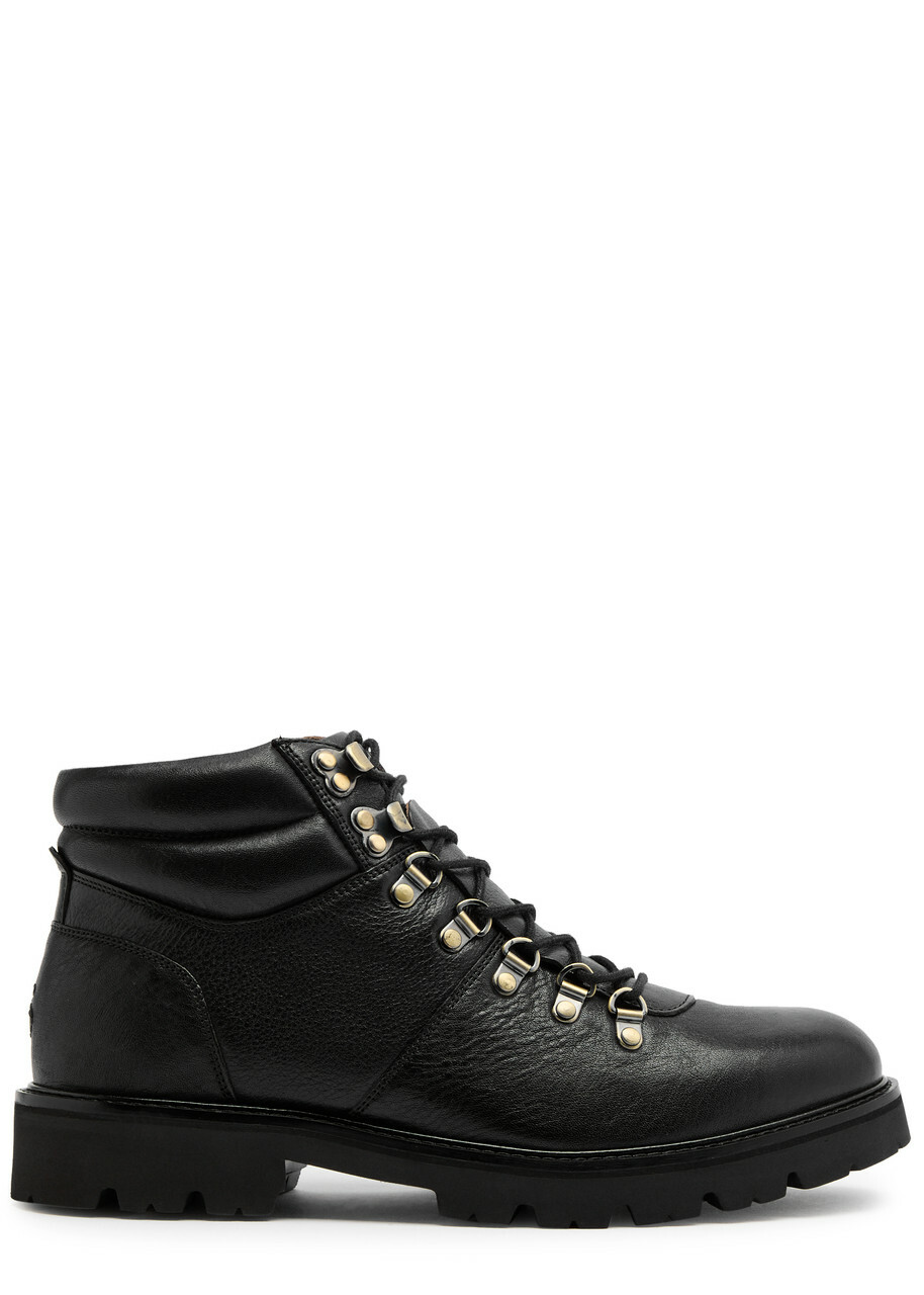 Oliver Sweeney Helford Leather Hiking Boots Black