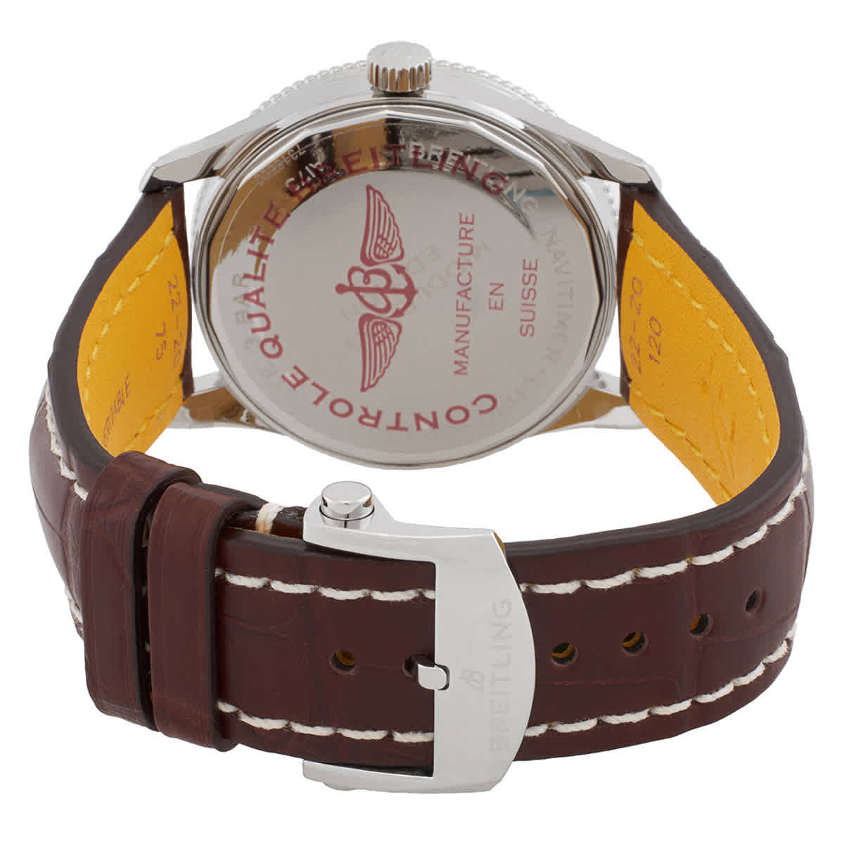 Breitling Navitimer Automatic Chronometer Red Dial Mens Watch A173265A1K1P1