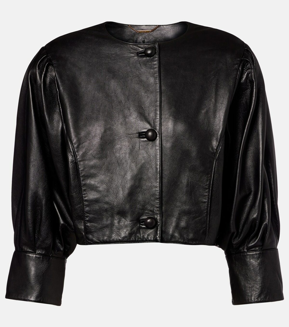Chloé Cropped leather jacket