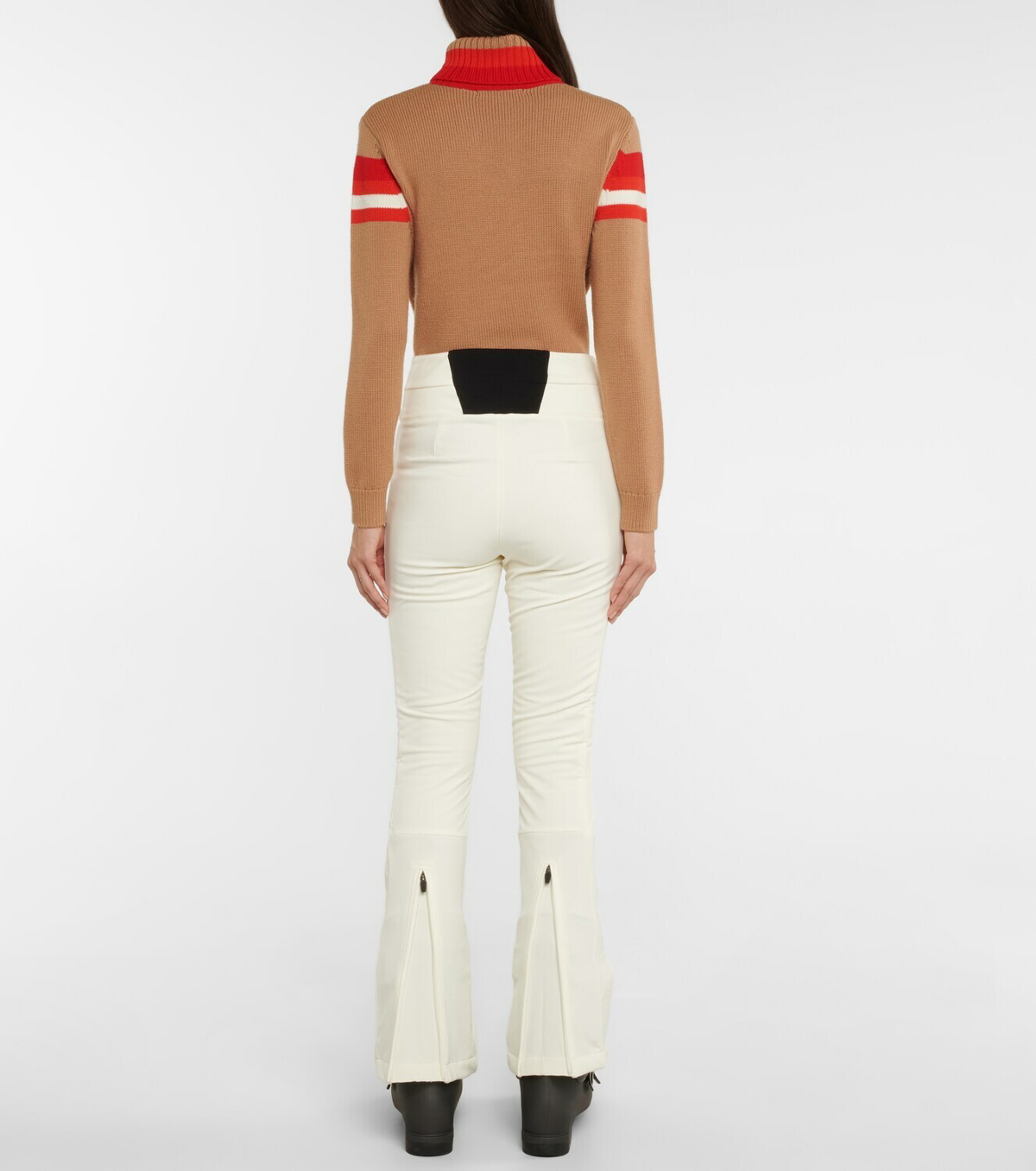 Perfect Moment Aurora Flare Race Pant in Snow White