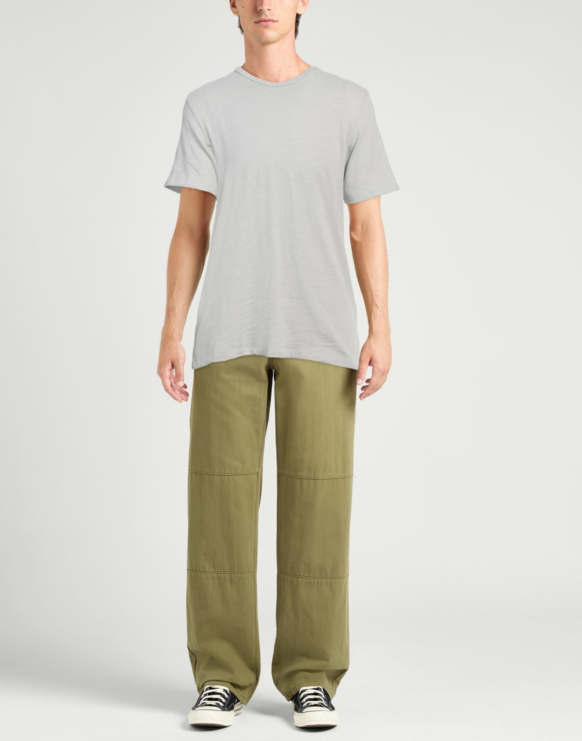 Rag & Bone Mens T-shirt Light in Grey