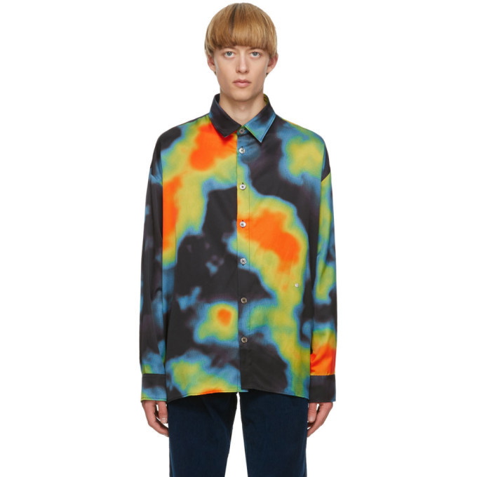 Photo: Etudes Multicolor Illusion Heatmap Shirt