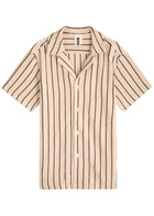 Bongusta Naram Striped Terry Shirt Cream