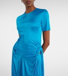 Loewe Cutout draped maxi dress