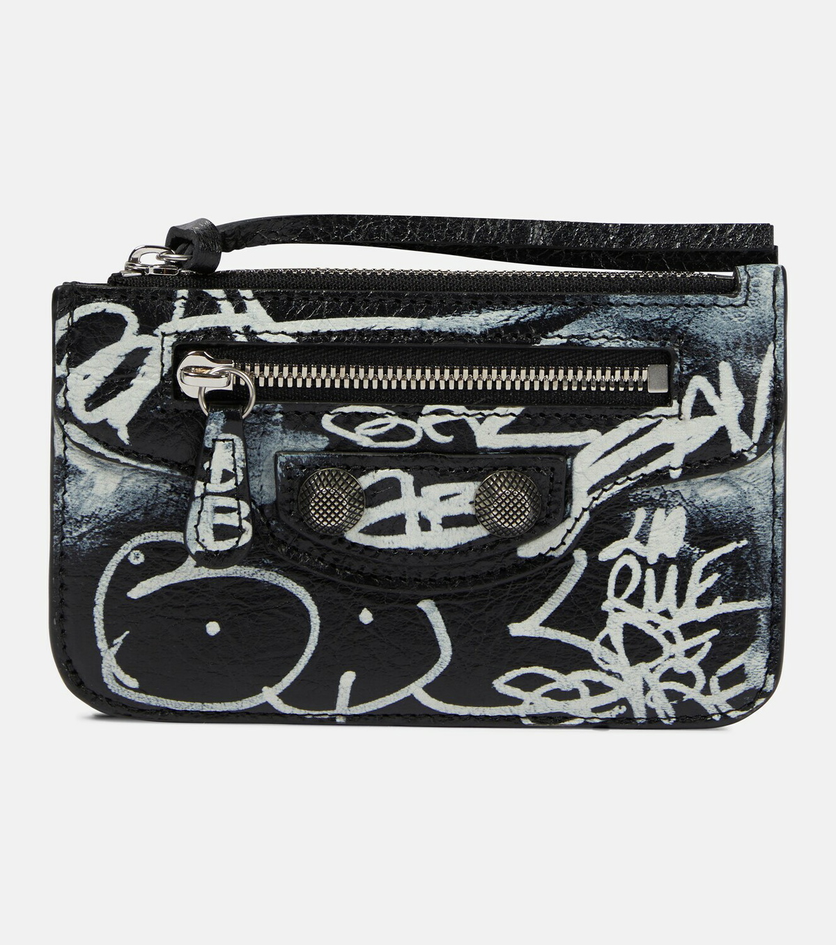 BALENCIAGA cagole graffiti coin case