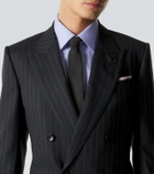 Tom Ford Pinstripe double-breasted wool blazer