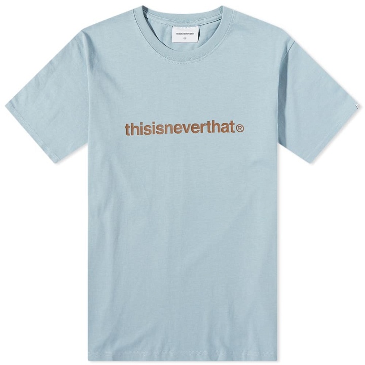 Photo: thisisneverthat Men's T-Logo T-Shirt in Slate