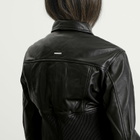 Deadwood Women's Angel Recycled Leather Jacket in Black