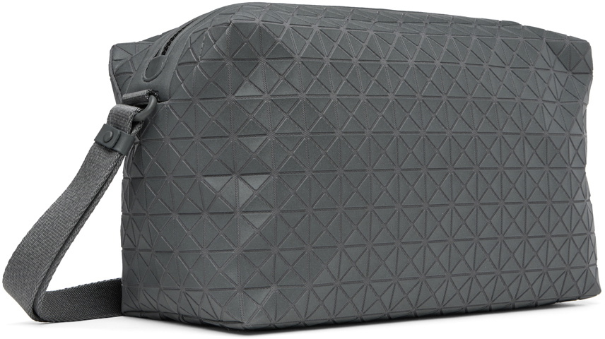 Bao Bao Issey Miyake Gray Saddle Bag One Tone Bag Bao Bao Issey Miyake