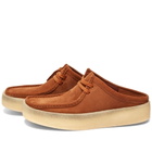 Clarks Originals Men's Wallabee Cup Mule in Tan Suede
