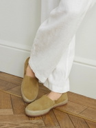 Mulo - Suede Espadrilles - Neutrals
