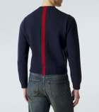 Gucci Web Stripe wool sweater