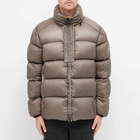 Moncler Men's Cevenne Garment Dyed Down Jacket in Grey