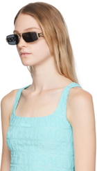 Versace Black & Gold Greca Sunglasses
