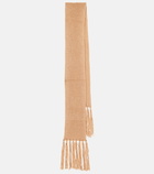 Loewe - Cable-knit wool scarf