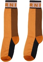 Marni Multicolor Colorblock Socks