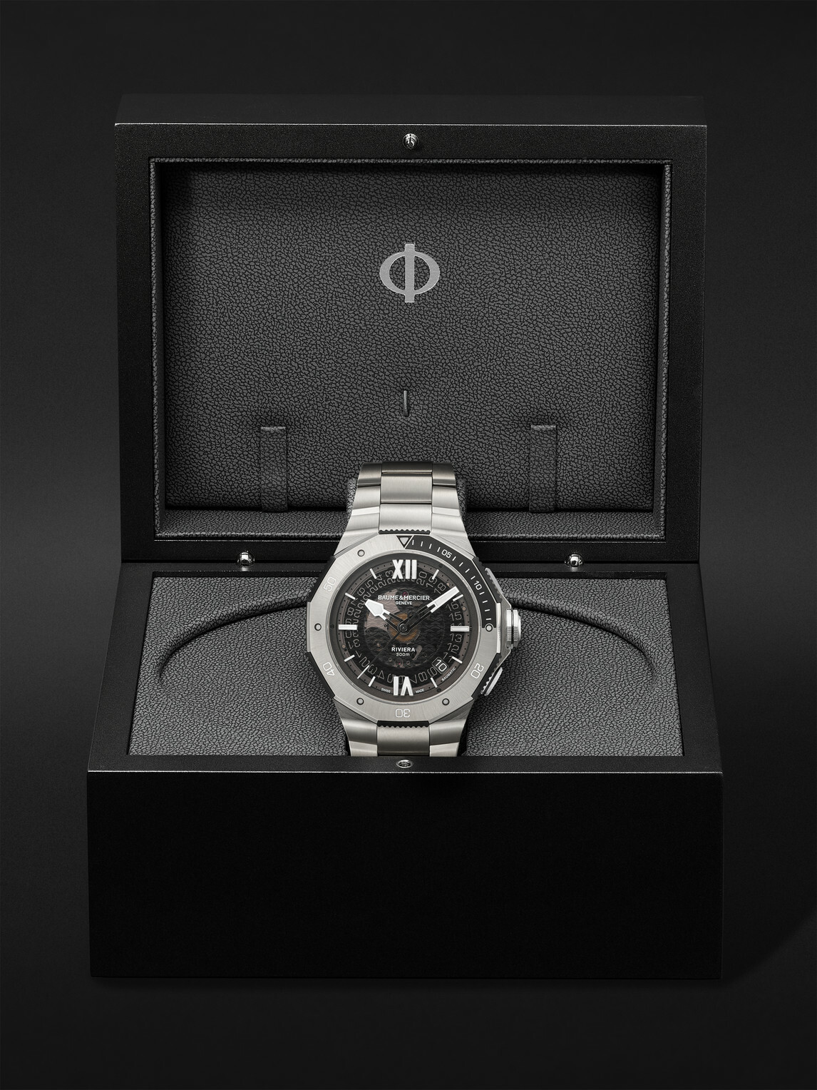 Baume & Mercier - Riviera Automatic Stainless Steel Watch, Ref. 10717