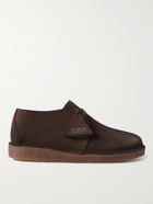 CLARKS ORIGINALS - Desert Trek Suede Desert Boots - Brown - UK 6