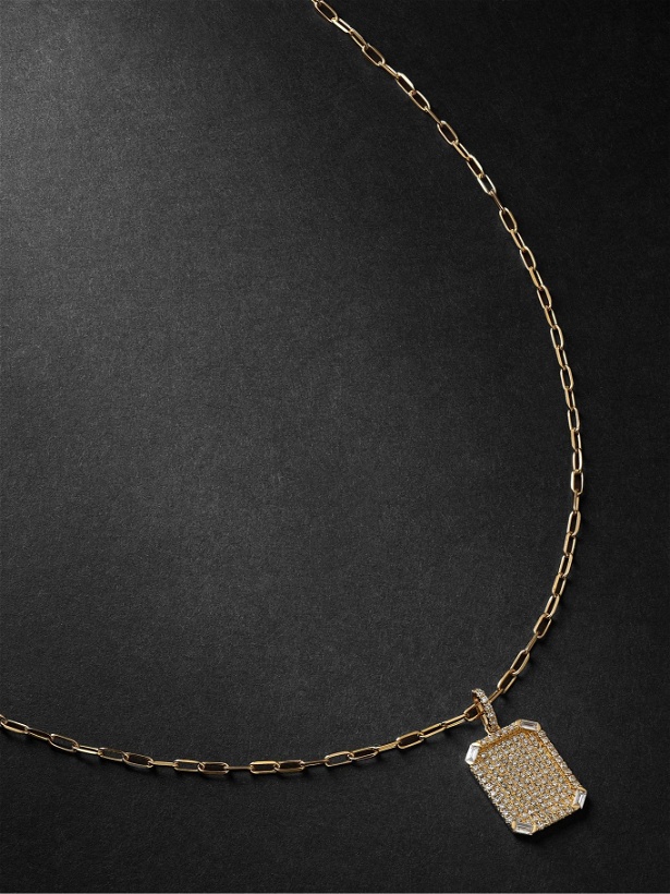 Photo: SHAY - Gold Diamond Pendant Necklace