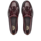 Bass Weejuns Men's Layton Kiltie Loafer in Wine Leather