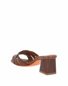 Santoni Womens Sandals Tan