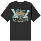 Balmain Men's Western Print T-Shirt in Black