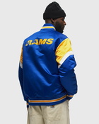 Mitchell & Ness Nfl Heavyweight Satin Jacket Los Angeles Rams Blue - Mens - Bomber Jackets/Team Jackets