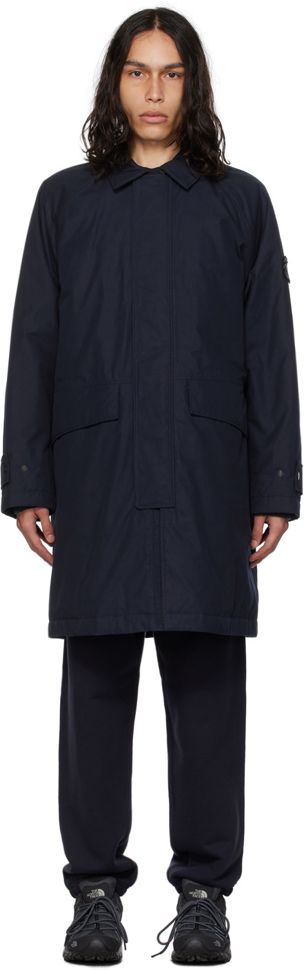 Stone Island Navy Ghost Coat Stone Island