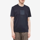 C.P. Company Men's Metropolis Patch Logo T-Shirt in Total Eclipse