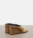 Alaïa Cube wedge sandals