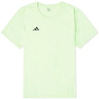 Adidas Running Men's Adidas Adizero Running T-shirt in Green Spark